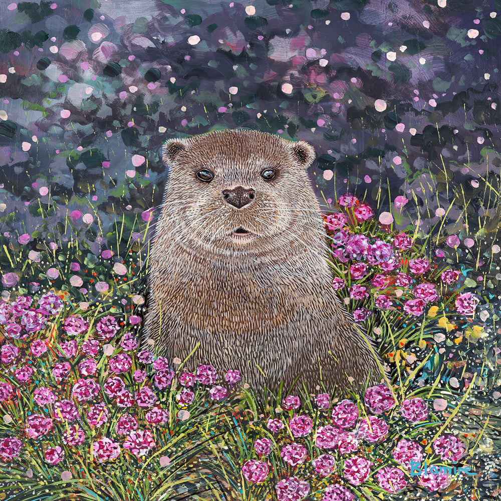 Image of Islay otter giclee print