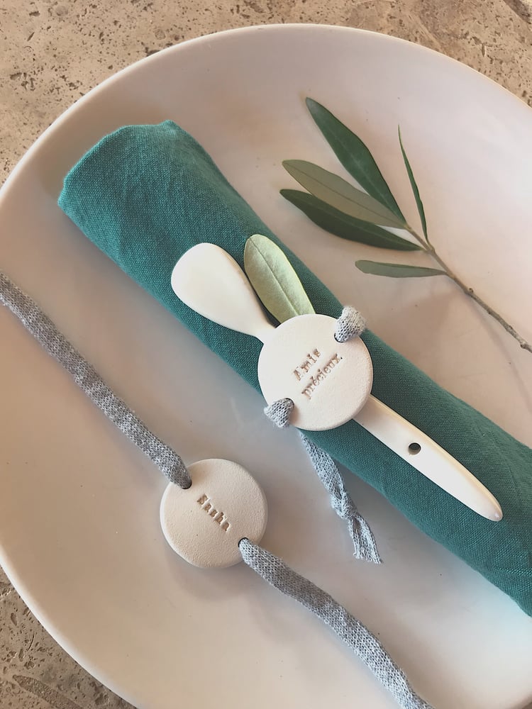 Image of :: Médailles // Rond de serviette à personnaliser ::