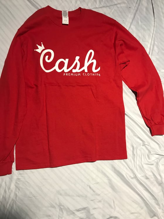 Image of Red Cash Long Sleeve