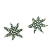 Star post earrings