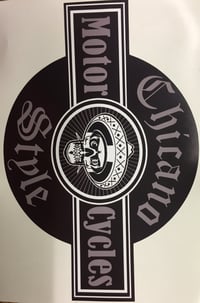 Image 1 of Chicano Style Motorcycle Stickers