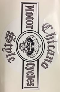 Image 2 of Chicano Style Motorcycle Stickers