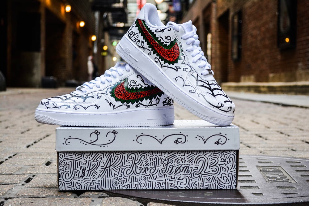 Image of Rose From The Dead Air Force 1s