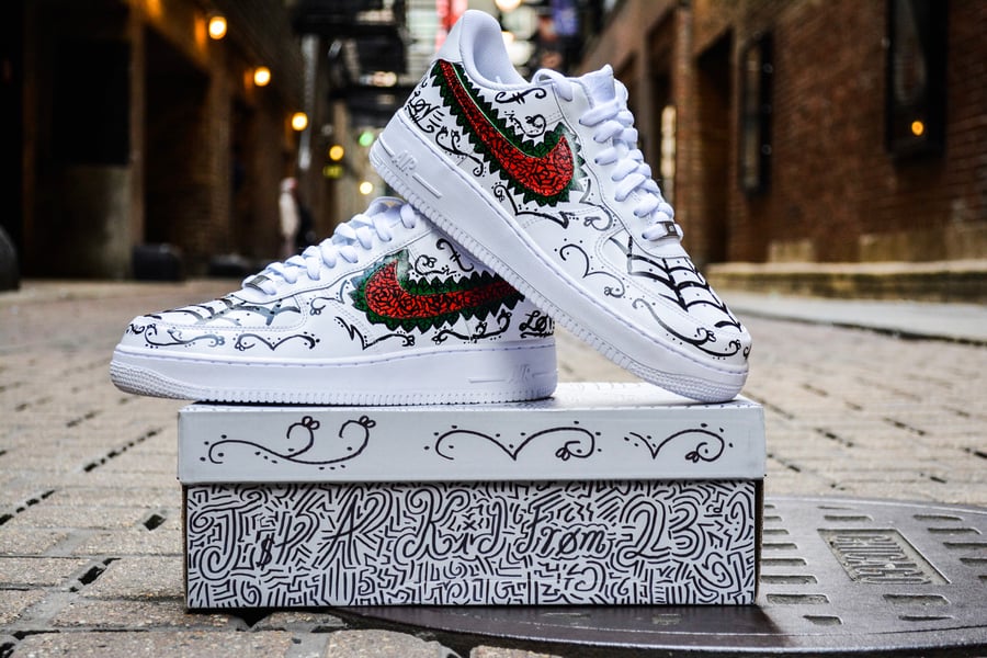 Image of Rose From The Dead Air Force 1s