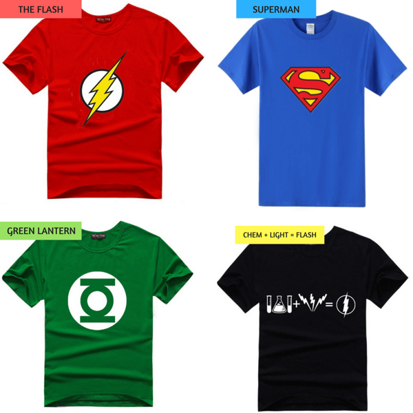 Image of Big Bang Theory X Super Hero