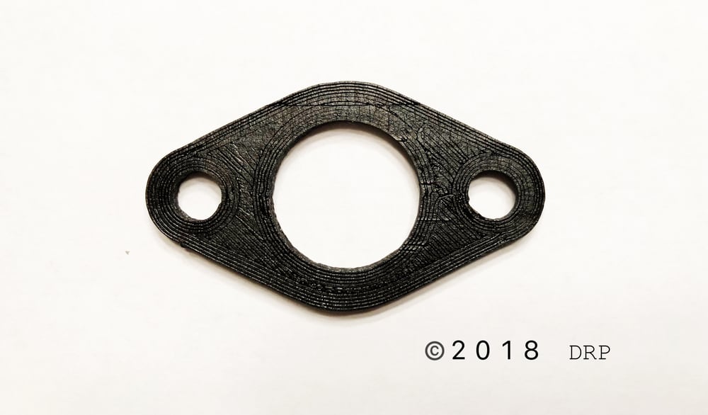 Image of 3D Printed 2003-2018 Honda Ruckus Exhaust Gasket