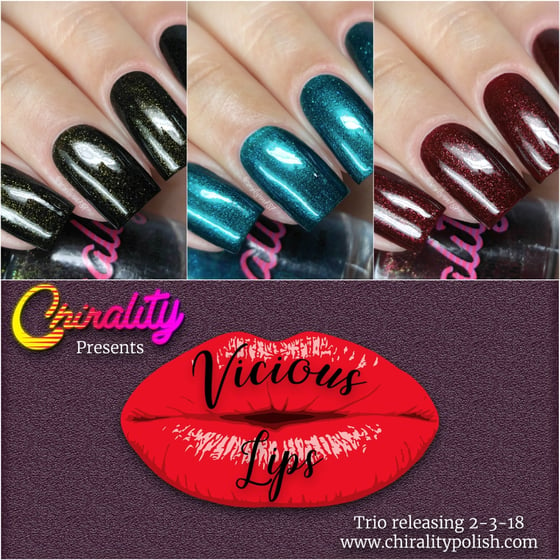 Image of Vicious Lips Collection - Mini Size