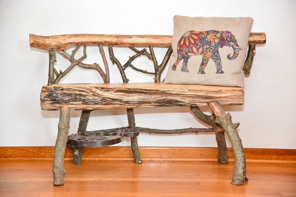 Rustic Entryway Bench Dirty Foot Furniture