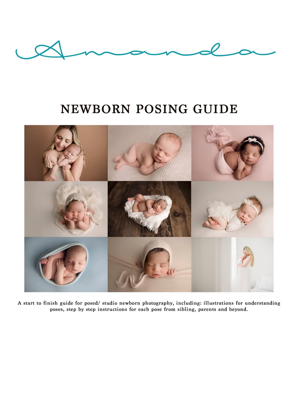 Image of Posing E Guide (with workflow flash cards)