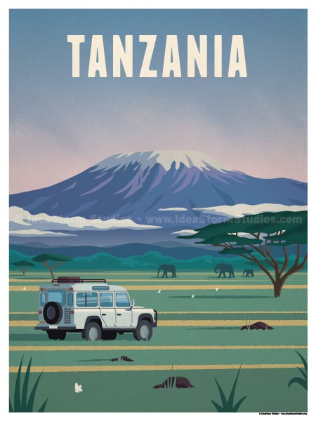 IdeaStorm Studio Store Tanzania Poster