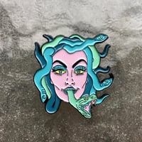 Medusa Enamel Pin