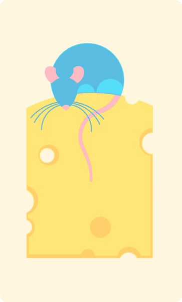 Image of mouse & cheese