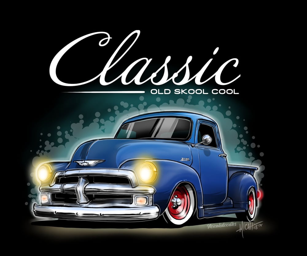 Image of Classic 54 Pickup Blue