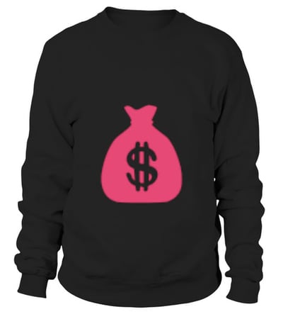 Image of Pink $ Bag Sweatshirt