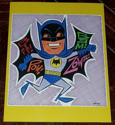 Image of BATMAN and ROBIN 2-PIECE (8.5x11 each) SKETCHBOOK PRINT SET