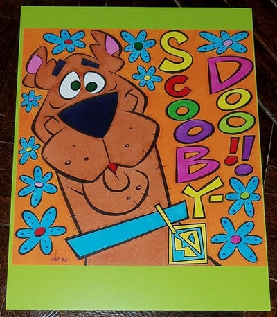 Image of SCOOBY-DOO 8.5x11 SKETCHBOOK PRINT