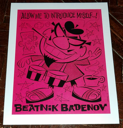 Image of BEATNIK BADENOV 11x14 PRINT