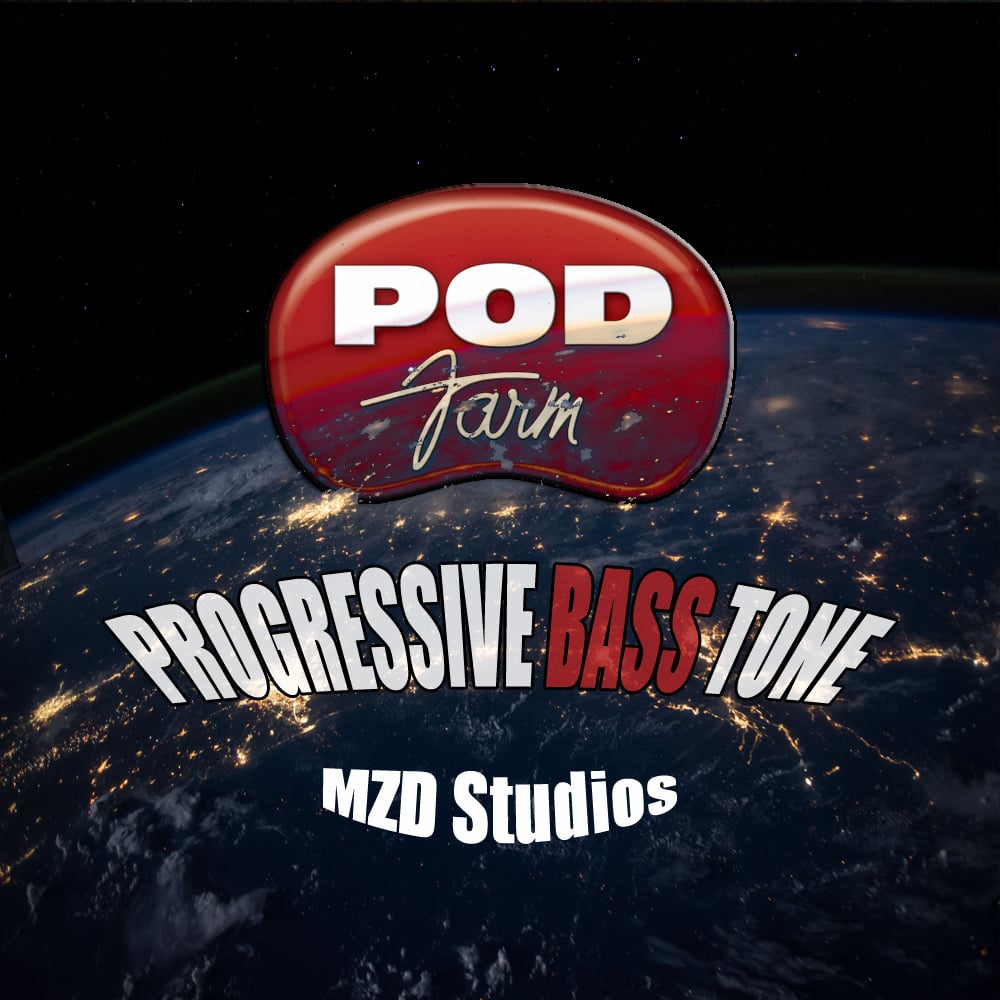 Image of Mix-ready | Progressive Bass Tone Preset for POD Farm 2.5 Platinum | MZD Studios