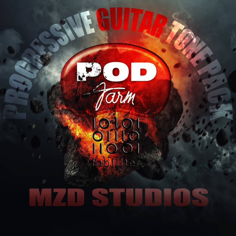 Image of Mix-ready | Progressive Guitar Tone Pack for POD Farm 2.5 | MZD Studios