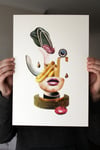 BALANCE - Screenprint poster / Collage