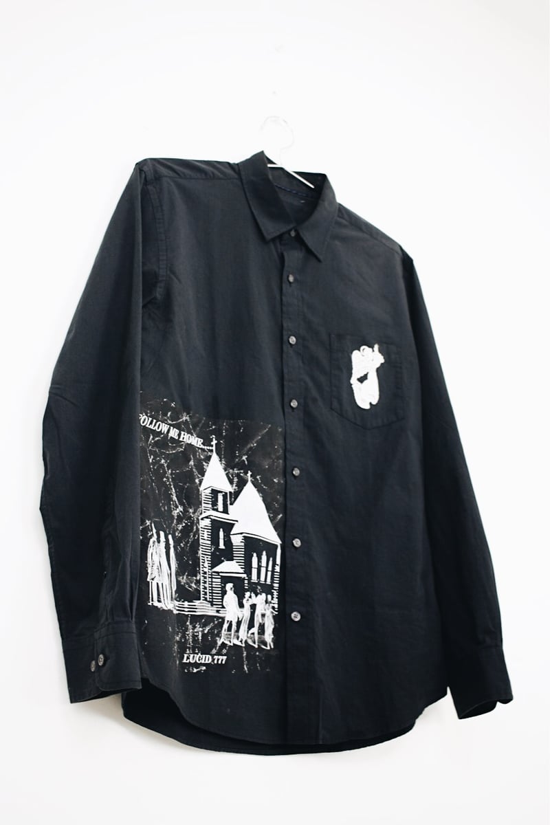 CHURCH & STATE BUTTON UP - BLACK | LUCID 777