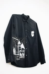 Image 3 of CHURCH & STATE BUTTON UP - BLACK