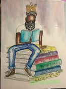 Image of Afros, Magic and Bibliophiles-Men read too