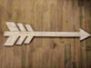 Rustic Wooden Arrow