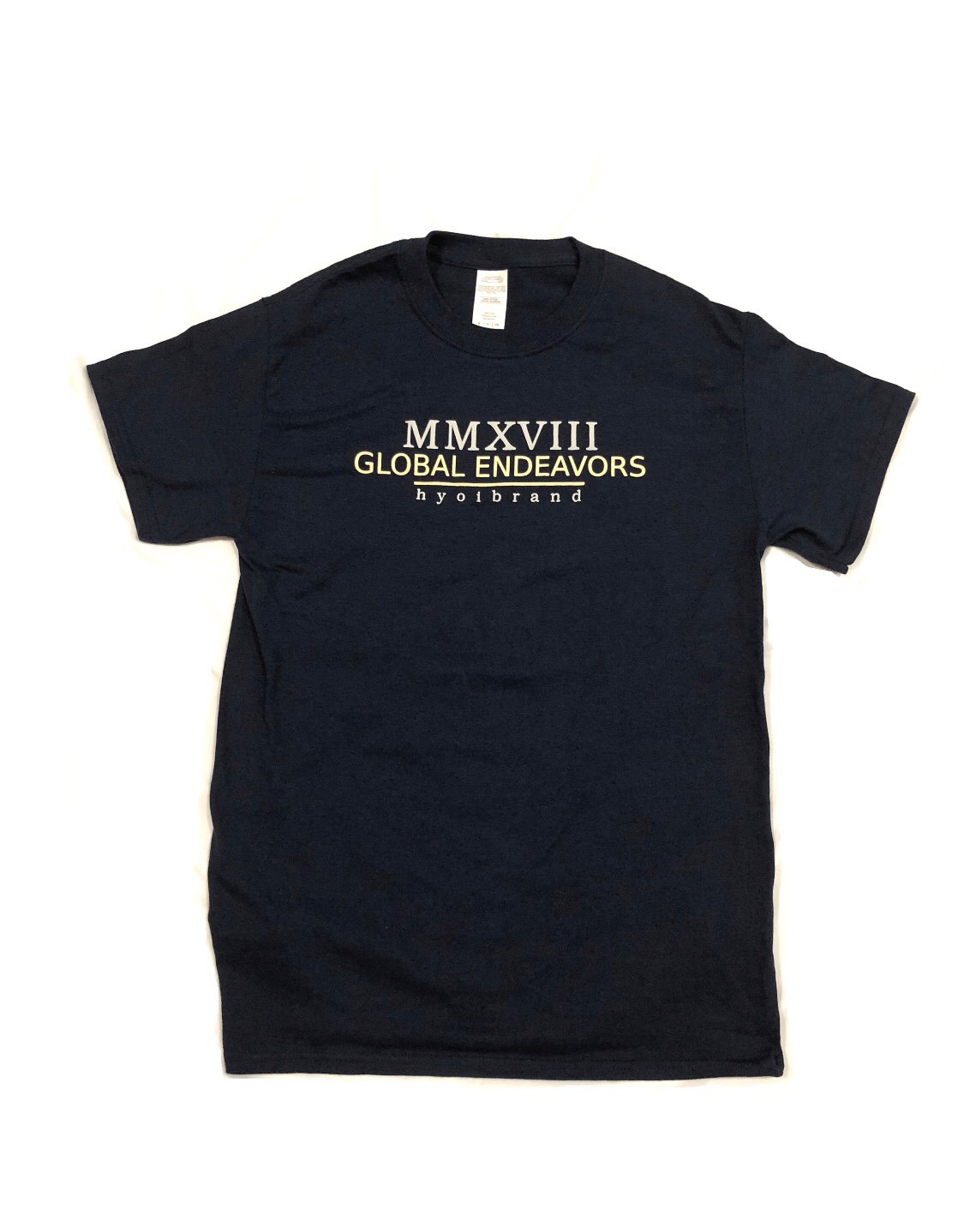 Image of Navy “Endeavor” Tee