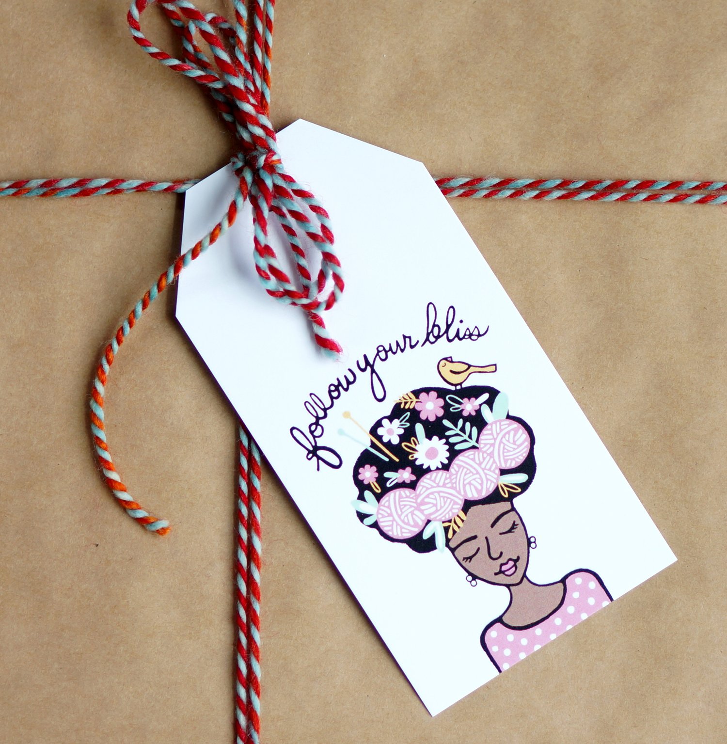 Image of Follow Your Bliss Gift Tags