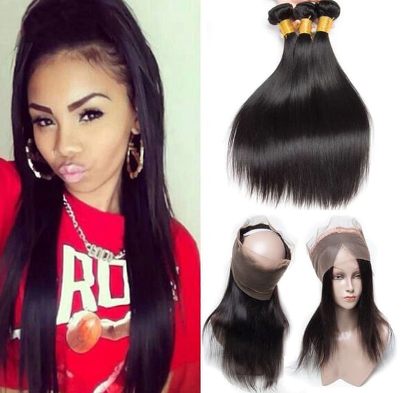 Image of 360 STRAIGHT FRONTAL & BUNDLE SET