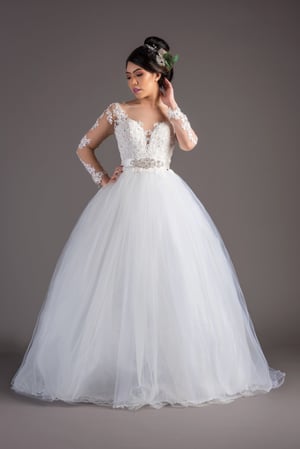 Image of Mikaso Princess Wedding Gown