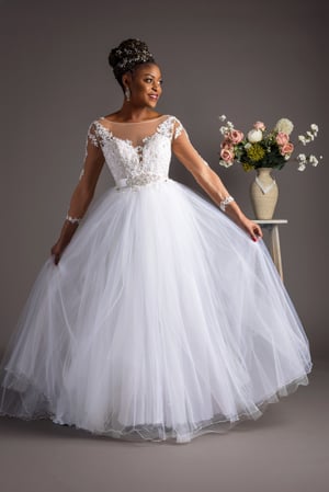 Image of Talina Princess Wedding Gown