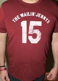 Image 2 of Men's '15' Jersey T-shirt - Red