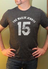 Image 2 of Men's Grey '15' Jersey T-shirt