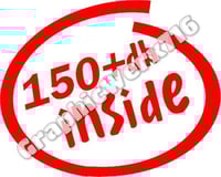 150+ db inside decal