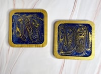 Image 2 of “Blue Reign” Coaster Pair