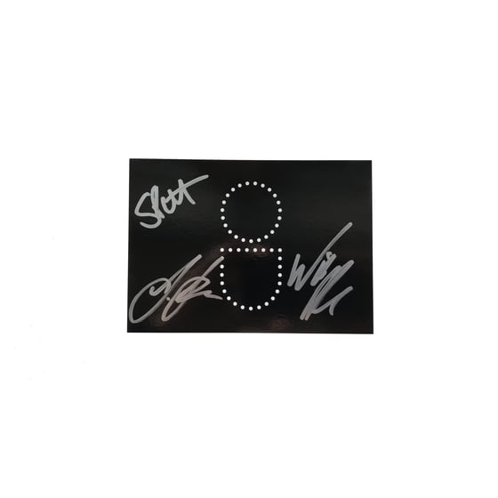 Image of Signed OU Postcard, Simon Patterson, John Askew & Will Atkinson