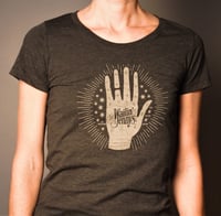 Image 1 of Women's T-shirt - The Wailin' Jennys '15' Hand/Cover Design - Runs Small