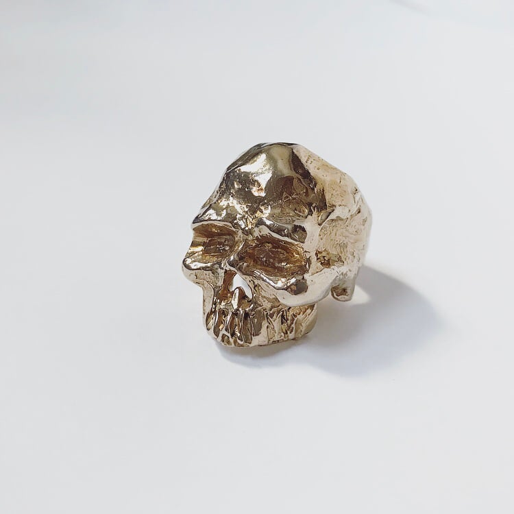 Image of Craggy Skull Ring