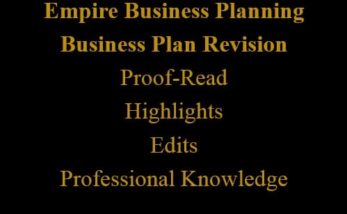 Image of Business Plan Revision