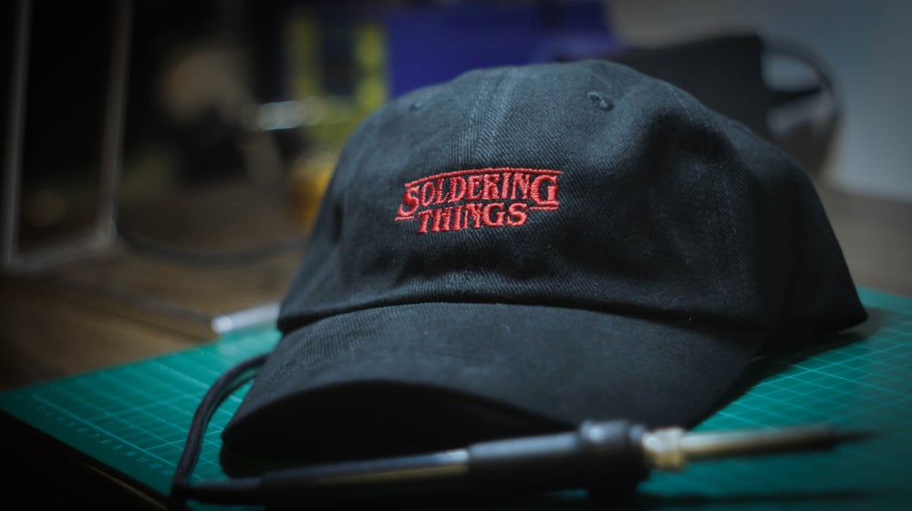 Image of Soldering Things Embroidered Dad Hat