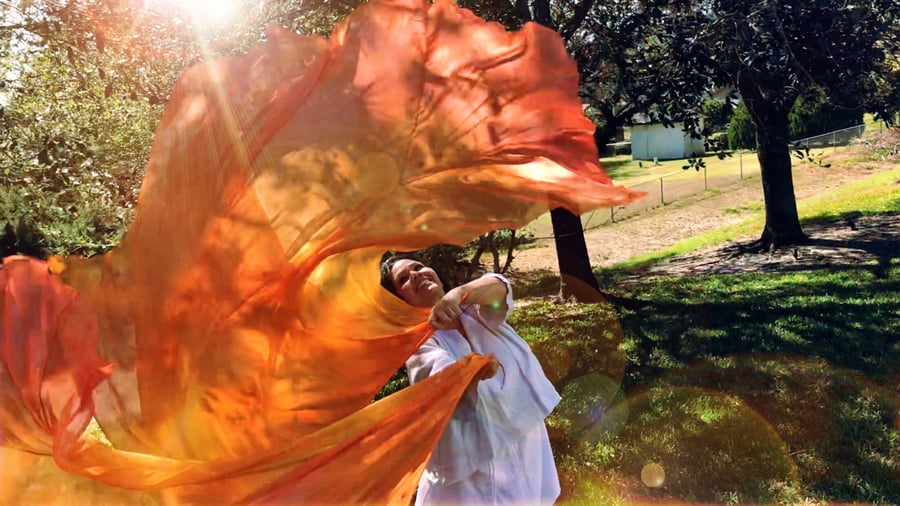 Image of "Waves of Glory"- Hand-Dyed
