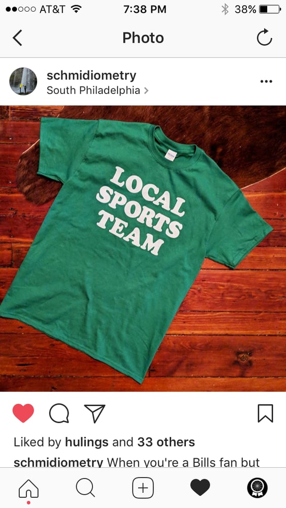 Image of Local Sports Team - Birds Colorway T-Shirt