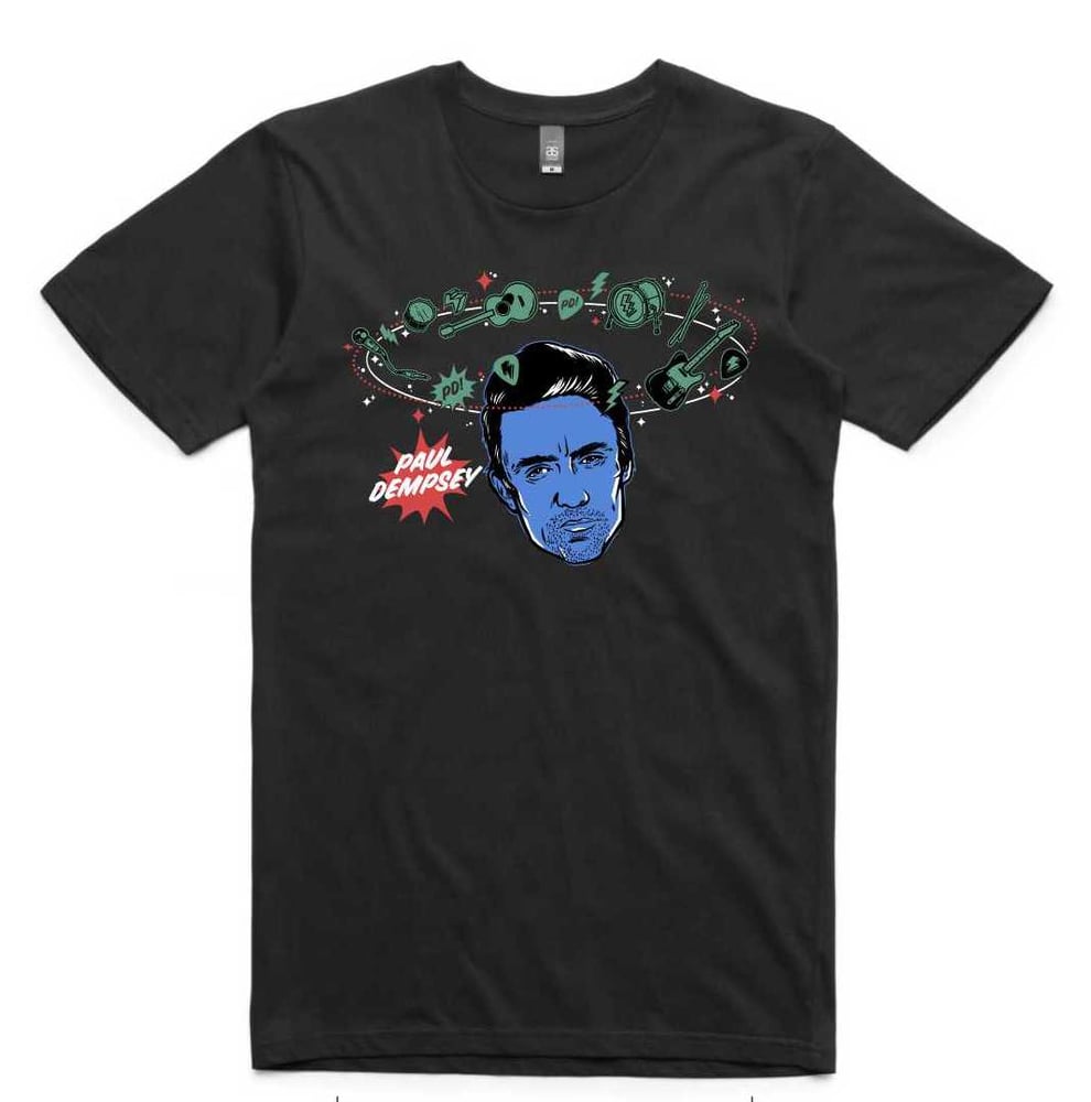 Image of Paul Dempsey Noggin' t-shirt (black)