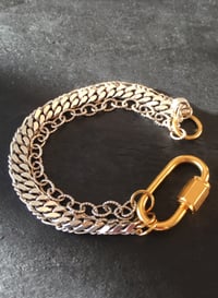 Image 4 of BOUND BRACELET - triple chain