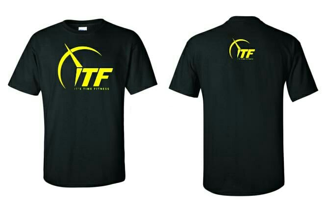 Image of ITF Safety Yellow Logo Tee