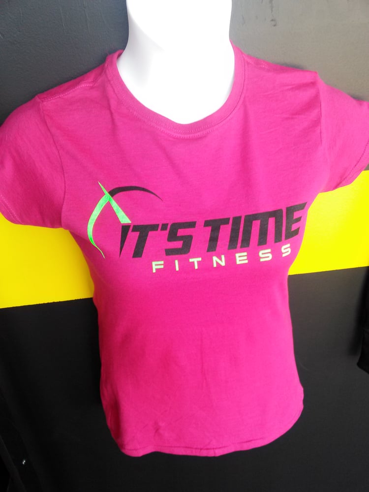 Image of ITF Pink Logo Tee