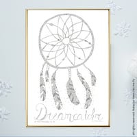 Image 1 of Silver *Dreamcatcher*_A4