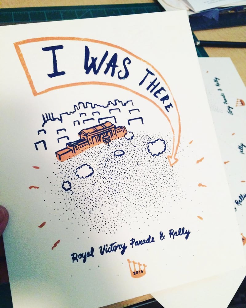 Image of "I Was There" print